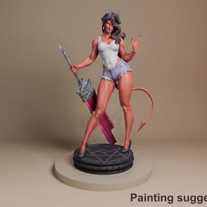 Malevola - Dispatch | figurine résine 1/6 | Figurine 3D imprimée non peinte à assembler | Bulkamancer