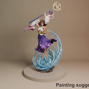 Yuna - Final Fantasy | Garage Kit | Unpainted 3D resin figure | Nomnom Figures