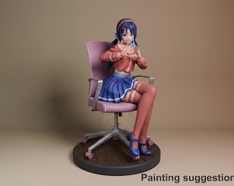 Mita - MiSide | 1/8 Scale Resin Figures | Unpainted 3D Printed Figure | Bulkamancer