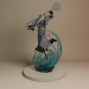 Yuna – Final Fantasy – Resin Model Bausatz von Nomnom – 16K Auflösung