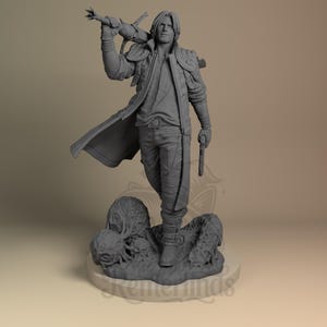 Dante – Devil May Cry – Fullsize Resin Figurine by Nomnom Figures – 29.6 μm resolution