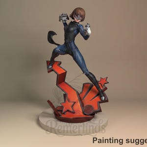 Student Council President - Phantom Heist 5 | resin figuur 1/9 | ongeverfd 3D print modelbouwpakket | Nomnom Figures