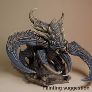Void Ravager - Starforge Saga | figurina in resina 1/8 | figura 3D non dipinta da assemblare | Bulkamancer