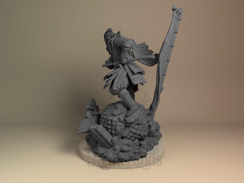 Tsushima Specter Ronin – Specter of Tsushima – Resin Model Kit by ...