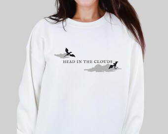 Dragon Rider Sweatshirt: Fantasy Reader Bookish Crewneck