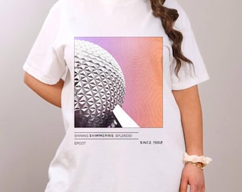 Epcot Spaceship Earth Tee - Comfort Colors WDW Vacation Shirt
