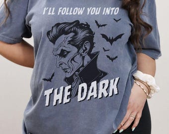 Universal Epic Universe Dark Universe; Dracula Vintage theme park shirt, Classic Monsters Spooky Tee, Death Cab for Cutie, Darkmoor Outfit
