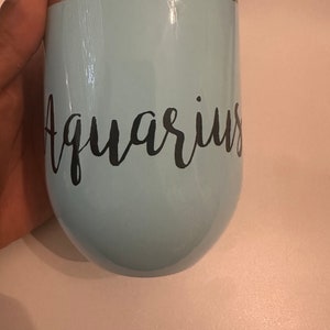 Gobelet à vin Verseau | 12 onces tasses