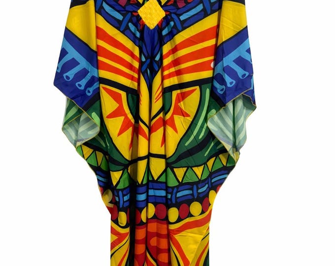 Helen Roper Romp For Men Mrs. Helen Roper Costume, Plus Size Colorful Kaftan Roper Romp Robe ...