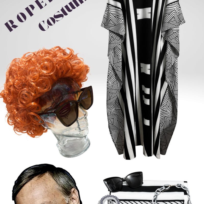 Helen Roper Romp For Men Mrs. Roper Wig - Etsy