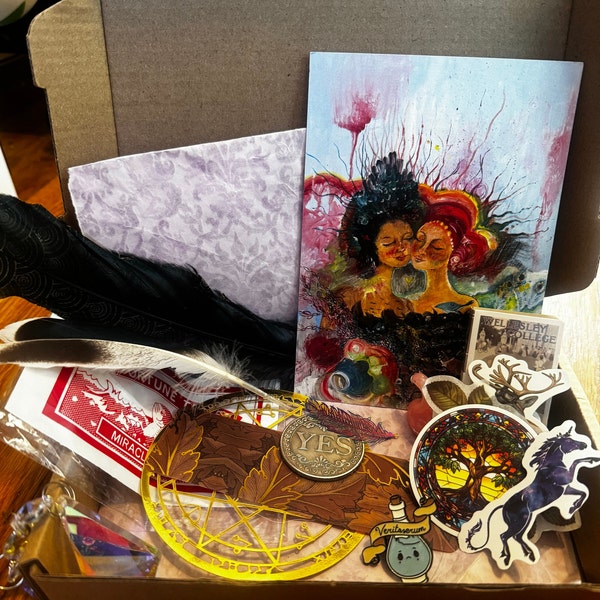 Custom Surprise Mystery Grab Box - Thoughtful Funky Gift - Jenny Penny's Joy Parcels