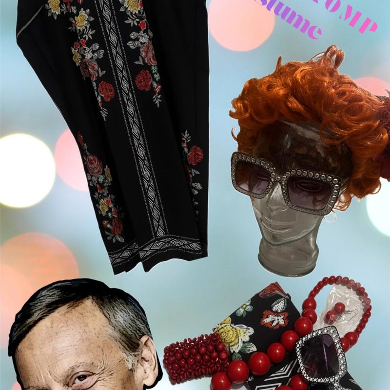 Helen Roper Romp For Men Mrs. Roper Wig - Etsy