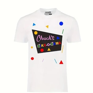 Pee-wee Herman T-shirt - cotton - Peewee Pee wee Pee-wee&#39;s Big Adventure Chuck’s Bike-o-Rama