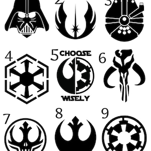 Star Wars-embleem / het Star Wars-embleem