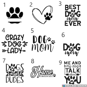 Dog Lovers decal