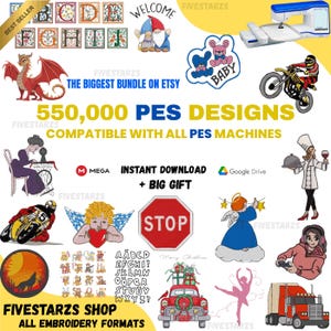 Colección de diseños de bordado para máquina Baby Lock: más de 550.000 archivos de bordado en formato PES.