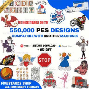 刺繍デザイン コレクション ブラザー マシン ダウンロード - PES の 550,000 を超える刺繍ファイルは、Babylock および Deco マシンとも互換性があります。