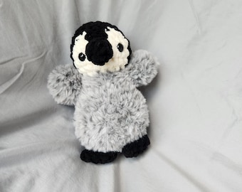 Crochet Baby Penguin | Handmade Stuffed Animal | Penguin Plushie Gift