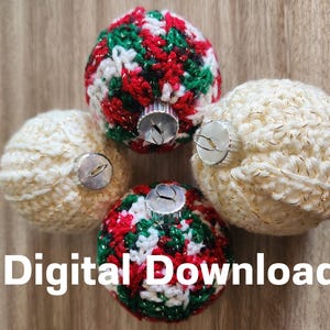Crochet Christmas Ornament Pattern - Holiday Gleam