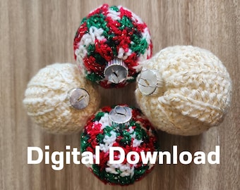 Crochet Christmas Ornament Pattern - Holiday Gleam