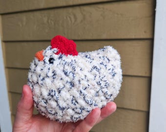 Crochet Chicken | Handmade Stuffed Animal | Chicken Decoration