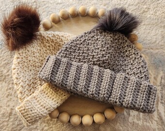 Crochet Beanie Handmade Hat