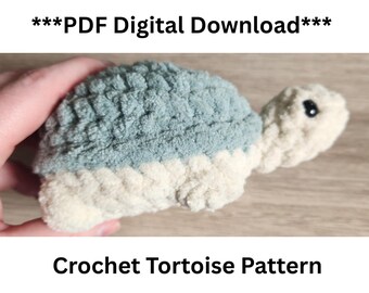 Crochet Tortoise Pattern | PDF Digital Download