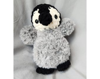 Fluffy Baby Penguin Crochet Pattern | PDF Digital Download