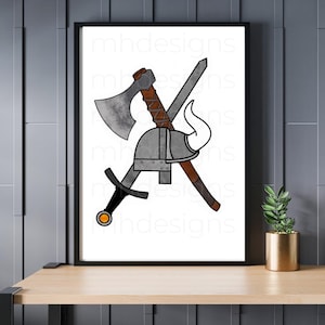 The Last Kingdom Wall Art (DIGITAL FILE ONLY)