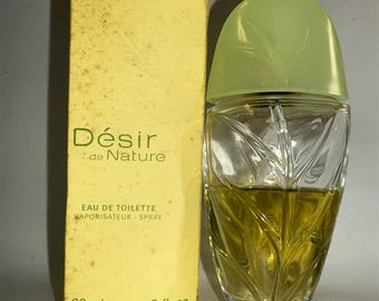Yves Rocher Desir 2 Oz Eau de Toilette Spray EDT Vintage Rare 45%