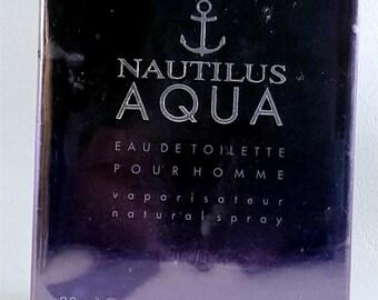 Nautilus Aqua Eau de Toilette Spray Cologne EDT 1 oz 30 ML Sealed