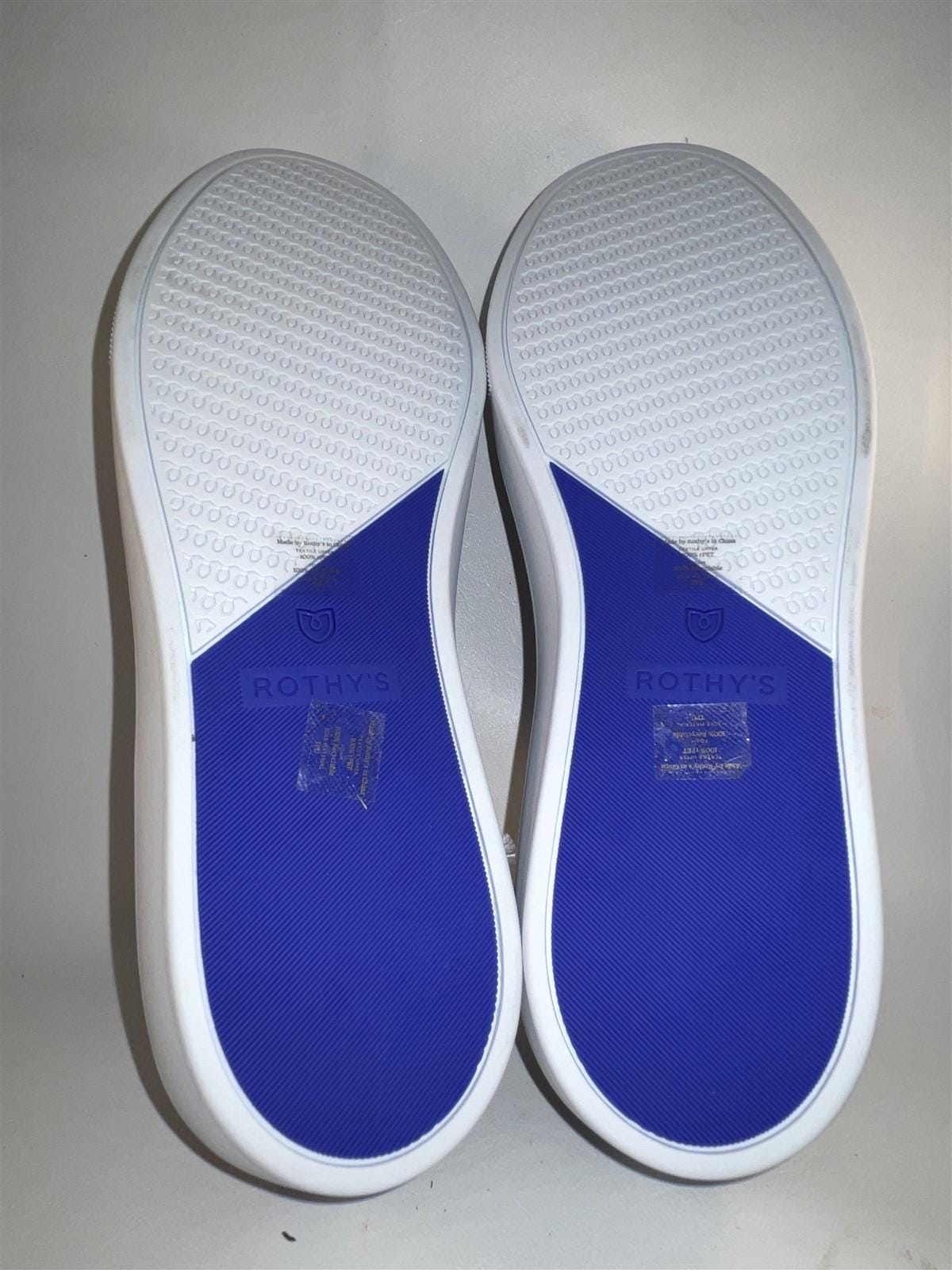 Rothy\'s Men Sneakers‎ 10.5 Navy Knit Slip On Canvas Casual Comfort Shoes Rothy main image 2