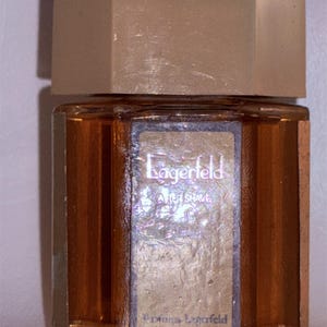 Lagerfeld Cologne After Shave Lotion Men .85 Oz 25 ML Vintage Rare