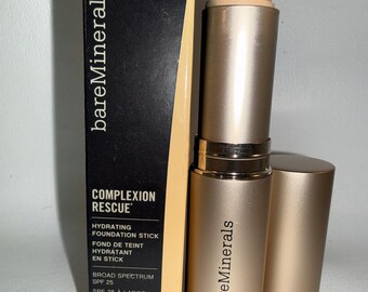 BareMinerals Bare Complexion Rescue .35 Oz Foundation Stick Buttercream 03 SPF25