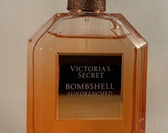 Victoria's Secret Bombshell Sundrenched Perfume 3.4 Oz EDP 100 ML Rare 95%