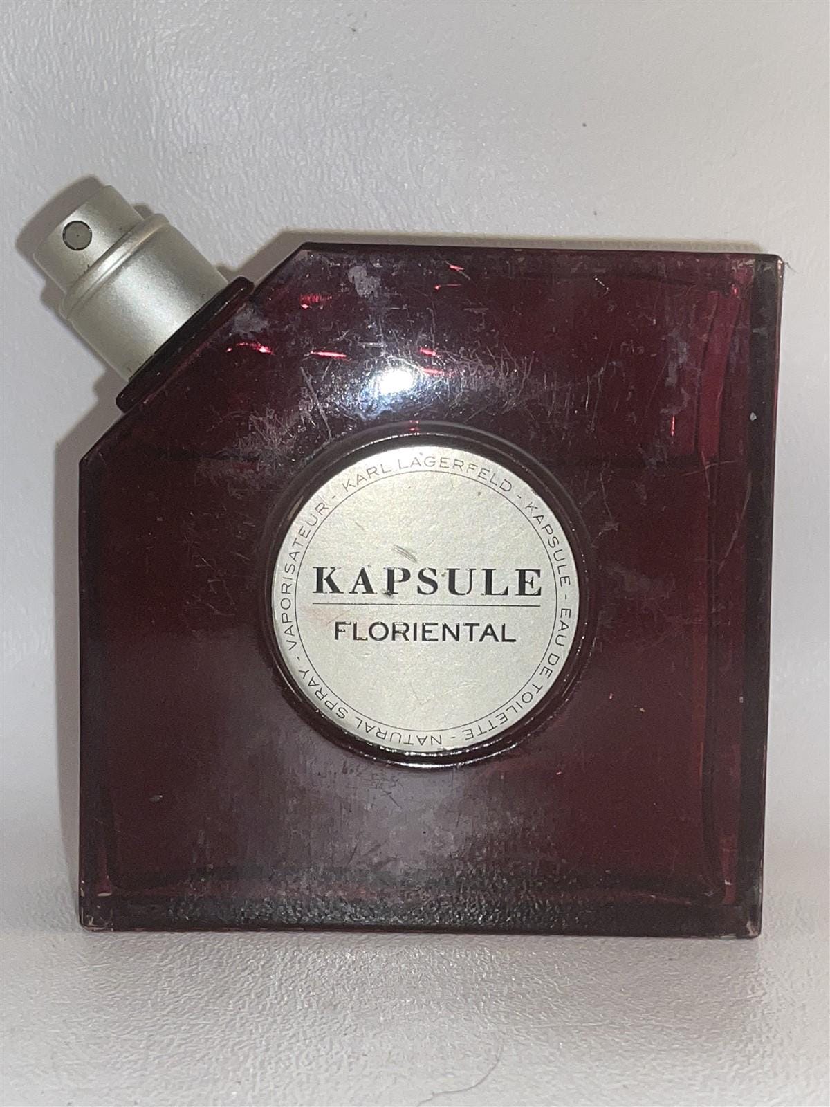 Kapsule Floriental Perfume Lagerfeld EDT Oz 75ML Eau de Toilette  Vintage 80%