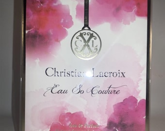 Eau So Couture Christian Lacroix-parfum Eau de parfum 100 ML 3,4 oz verzegeld zeldzaam