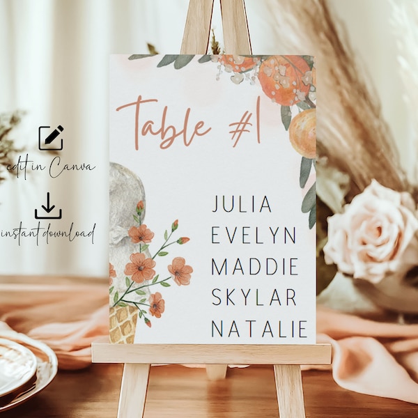 Table Numbers She's Been Scooped Up Bridal Shower Sign Sweetheart Table Decor Summer Wedding Shower Ice Cream Party Sweet Bride To Be | BSGM