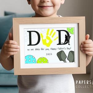 Vaderdag handafdruk aandenken ambacht afdrukbaar cadeau voor papa augurk papa kunst activiteit voor kleuters DIY leuke kaartsjabloon papa, FD