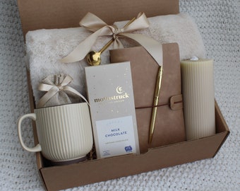 Coffret cadeau de remerciement pour hommes et femmes, coffret cadeau Hygge, cadeau d’appréciation des employés, panier-cadeau d’anniversaire pour papa, ami, cadeau d’entreprise