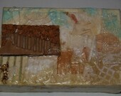 Jerusalem, 3D Mixed Media Collage (original)