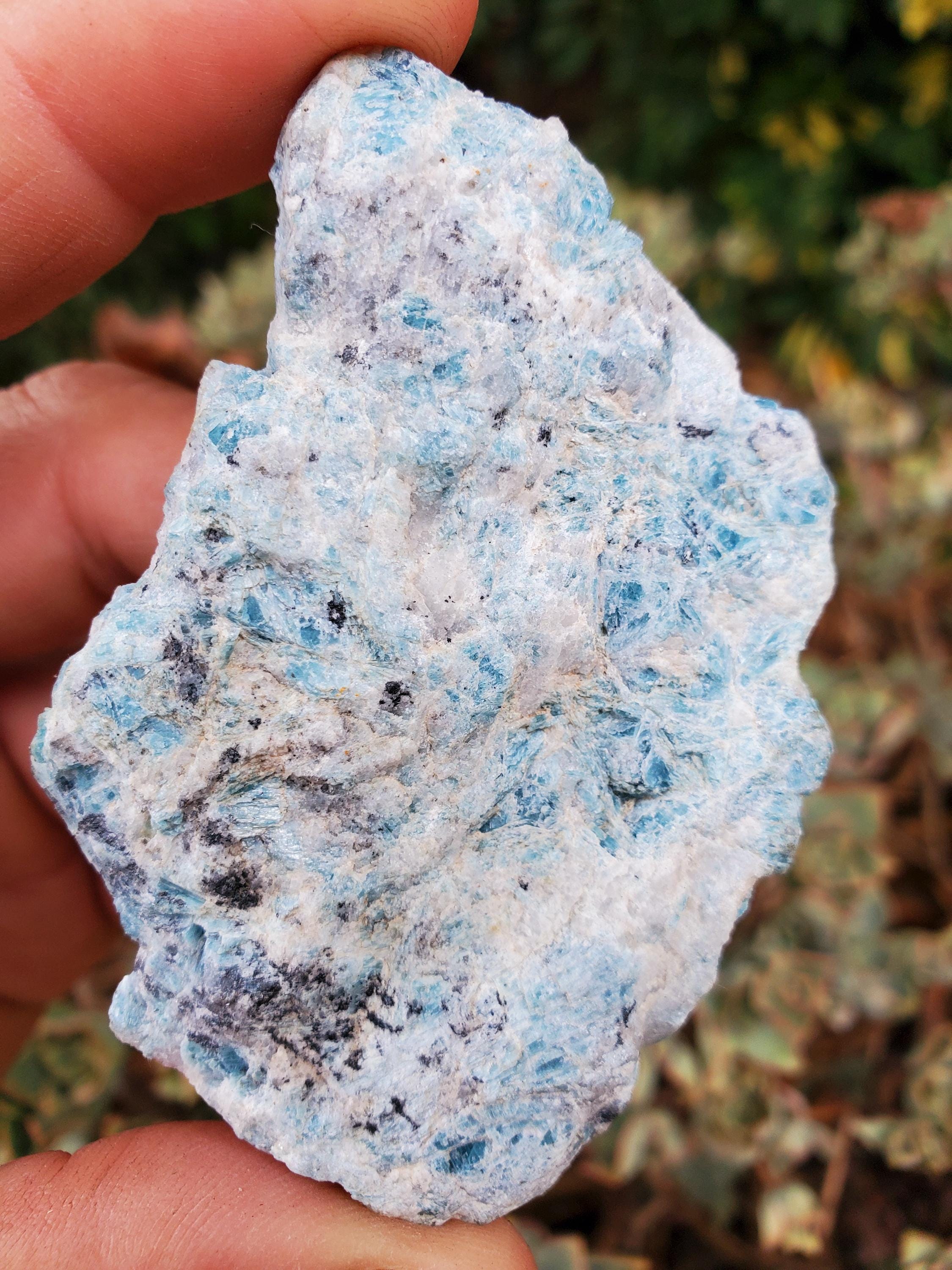 Polished Blue Calcite Slab - Etsy