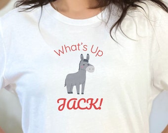 Funny Donkey T Shirt for Women, Animal T-Shirt, Donkey Lover Shirt, Funny Animal Tee, Farm Animal Shirt