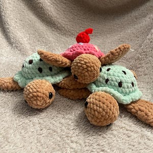 Ice Cream Sea Turtle | Turtle Plushie