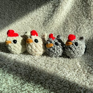 Mini porte-clés poulet | Porte-clés poulet