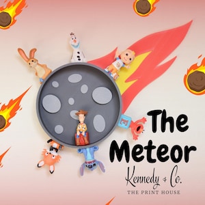 Tonie Meteor Display | Solar System Collection - Mini Tonies Shelf Series