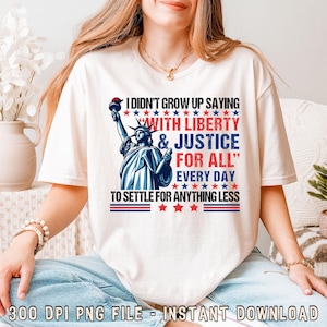 Liberty and Justice For All Human Rights Png, Anti Trump PNG, Human Right, Anti Trump Digital Download, Pro Justice Protest, Civil Rights