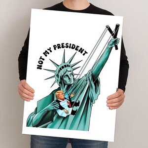 Funny Anti Trump Sign Printable, FDT Anti Maga Sign, Liberal Democrat, Political Sign, Gift for Democrat Feminist, Digital Trump Resist
