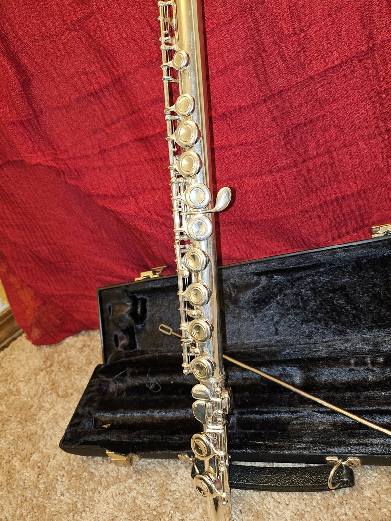 Great Condition Used Vito Flute Serial 113 I image 2