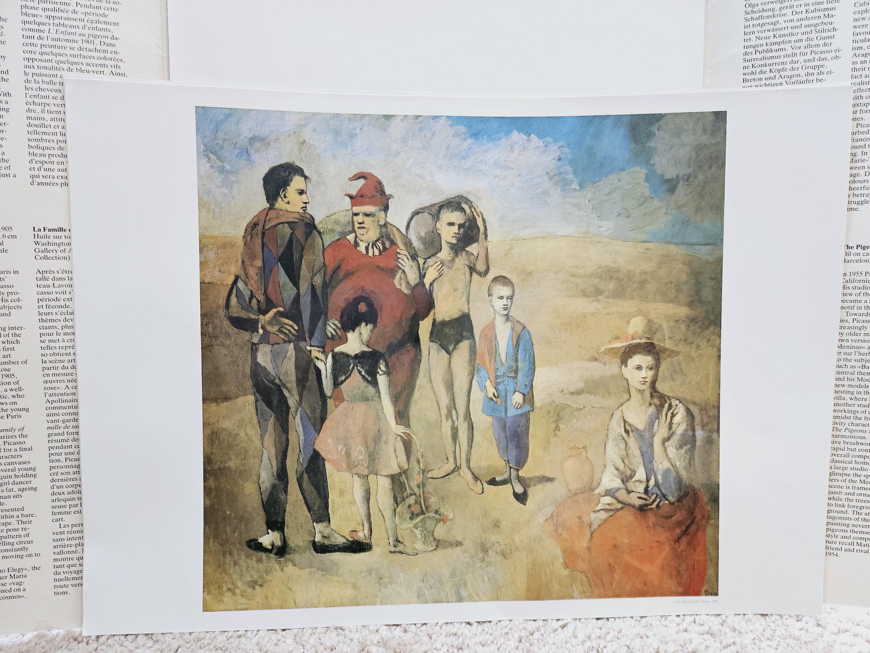 Pablo Picasso Posterbook, Includes 5 Full Size Prints 13.5x11 